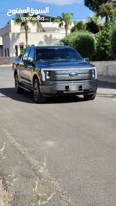f150 lightning 2022 lariat fully loaded فحص كامل