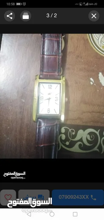 ساعة ماركة بولو تم شراءها من الخطوط الجوية السعودية لون بني استخدام بسيط جدا......