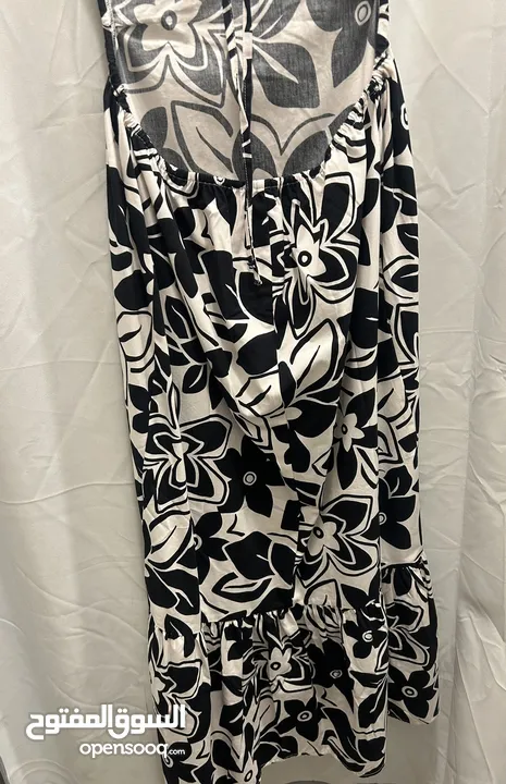Top shop Black and White Dress