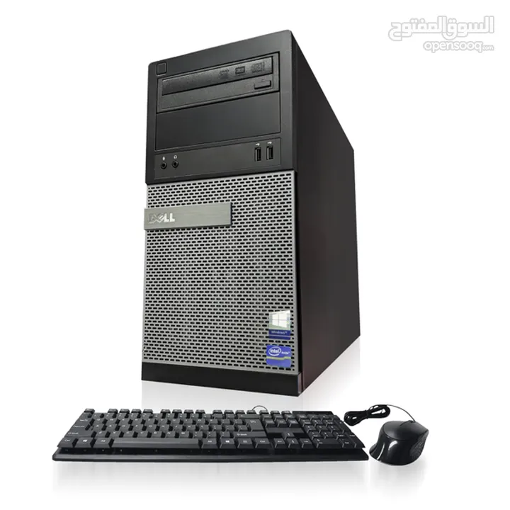 كيس سستم دلDell OptiPlex 9020 MINI TOWER PC, Core i7 – 4th Gen., 4GB Ram, 500GB HDD, DVD-RW