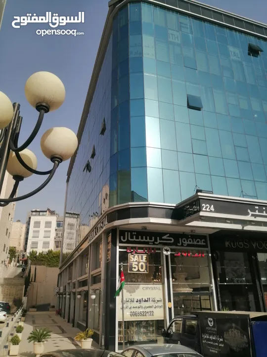 محل تجاري للإيجار أو للبيع مع سده في خلدا عمارة القدس امتداد شارع وصفي التل
