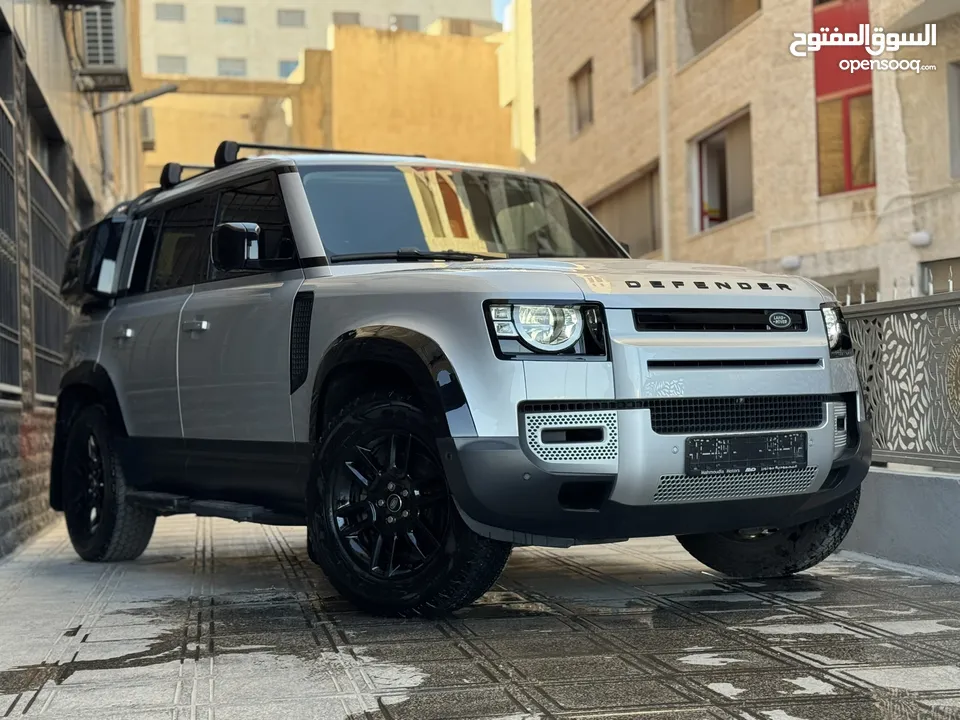 رنج روفر ديفندر 2023 HSE 110 بنزين كامل الأضافات فحص كامل بحالة الوكالة اكسسوارات كاملة Dynamic X