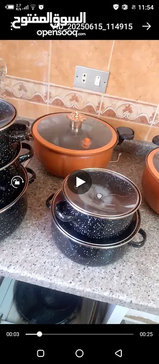 5 طناجر جرانييت 2 ظغط الياقطين