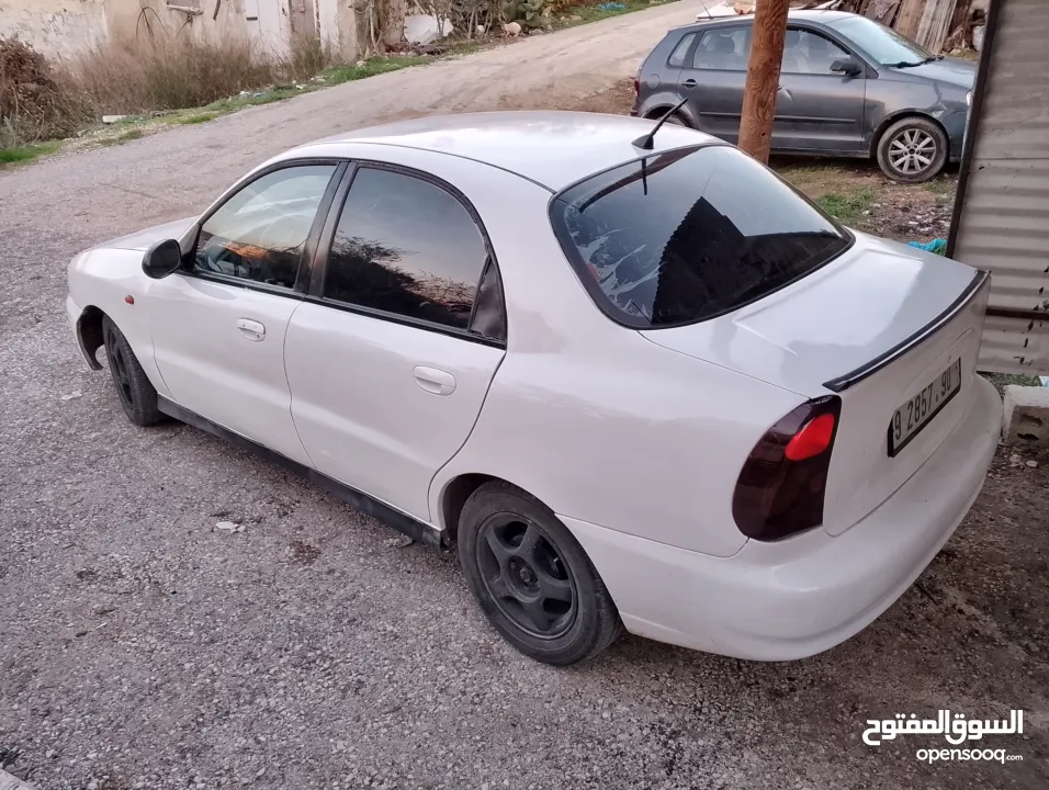 الحبة النظيفة ،دايو لانوس أوتوماتيك أصل برايفت (خصوصي) بنزين 1500 قطارة مىديل 2002