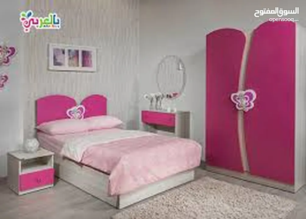 غرف نوم اطفال وشبابي-خشب ماليزي