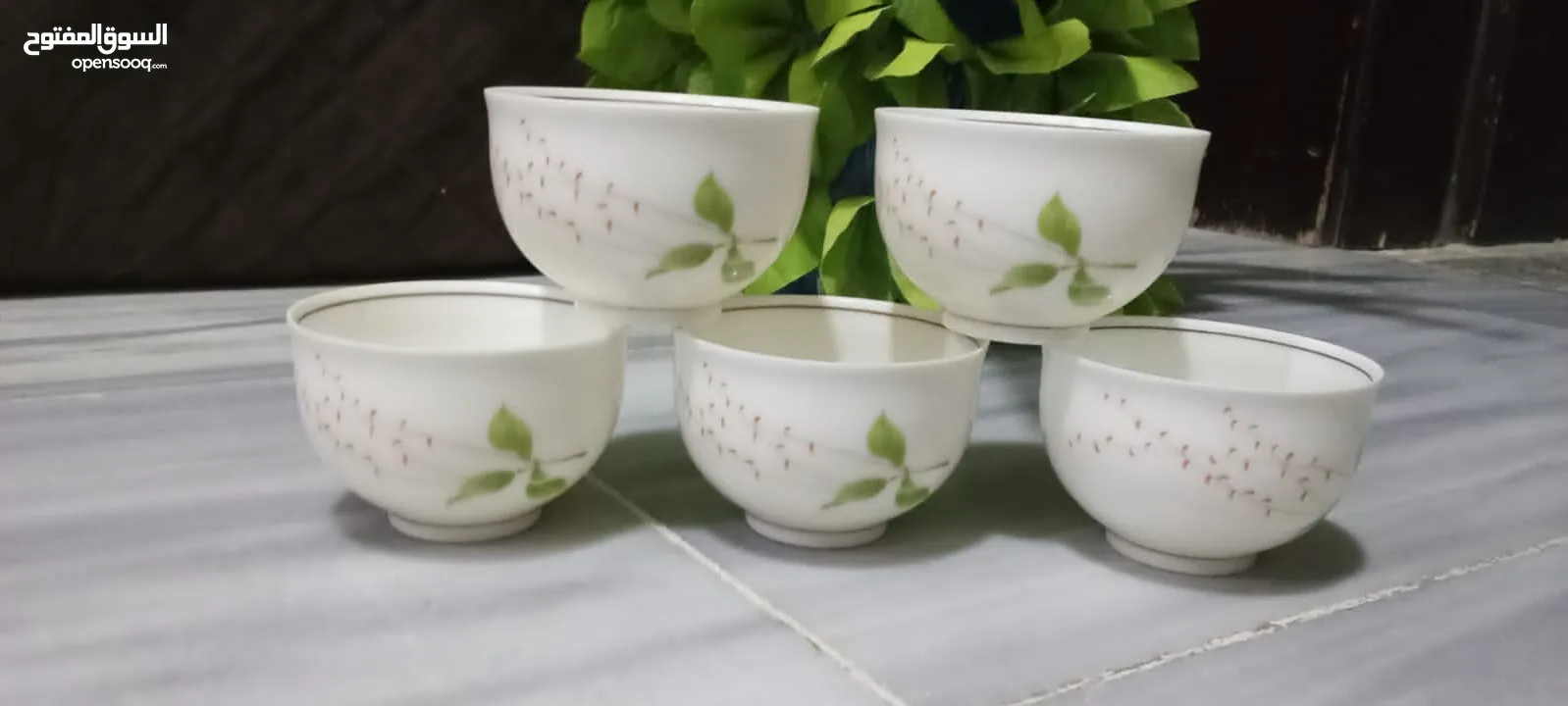 زبادي بوظة او لشوربات زجاج اصلي اسمه ( الودع ) ياباني اصلي