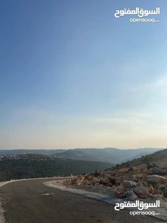 ارض مطلة للبيع في اجمل مواقع فرخة ( تصنيف أ)