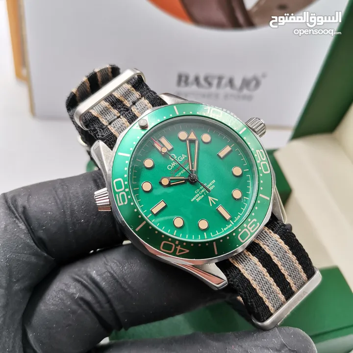 تخفيضات  على ساعات اوميجا اصدارات جديدة  2024 omega اوتوماتيك كوبي سوبر ماستر  Available Sae master