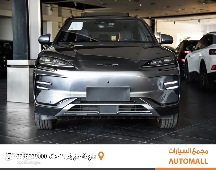 بي واي دي سونج بلس فلاج شيب كهربائية بالكامل 2024 BYD Song Plus Flagship Champion Edition SUV EV