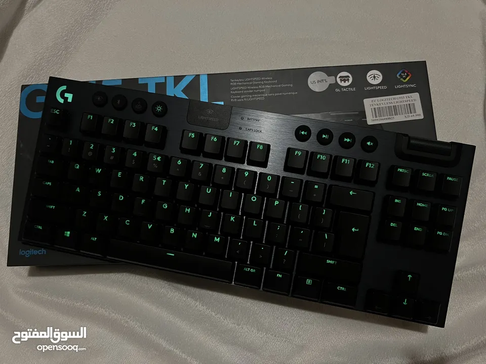 كيبورد Logitic G915 TKL wireless