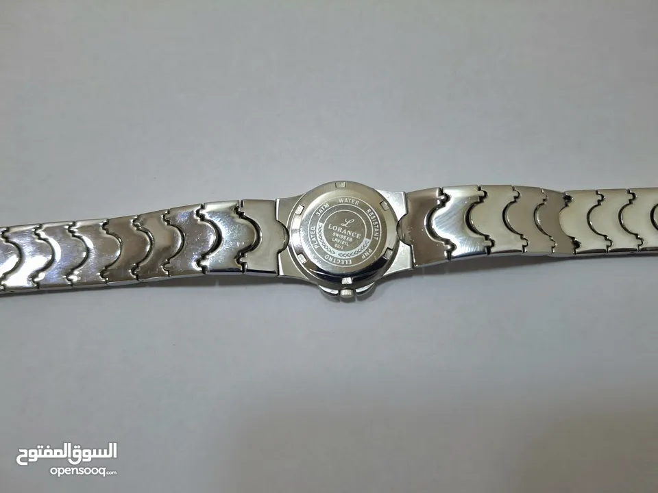 ساعة يد سويسرية تصميم كلاسيكي من ماركة LORANCE