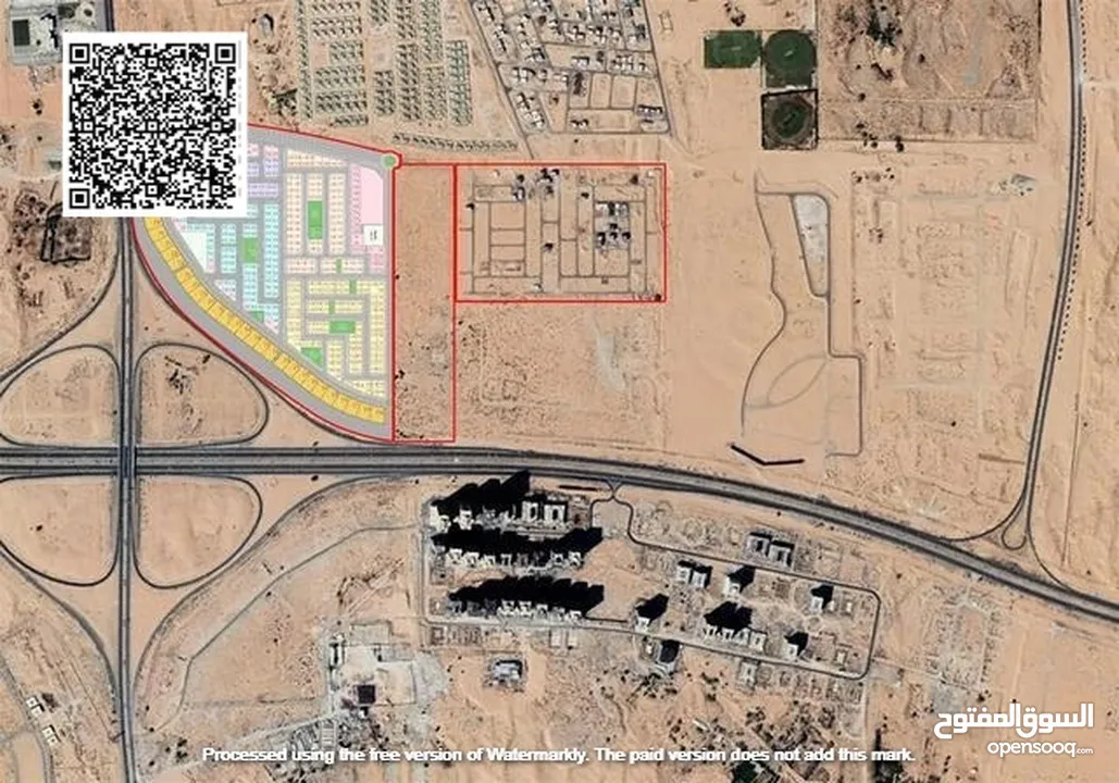امتلك ارض سكنى تجارى العاليه سعر شامل رسوم التملك افضل موقع