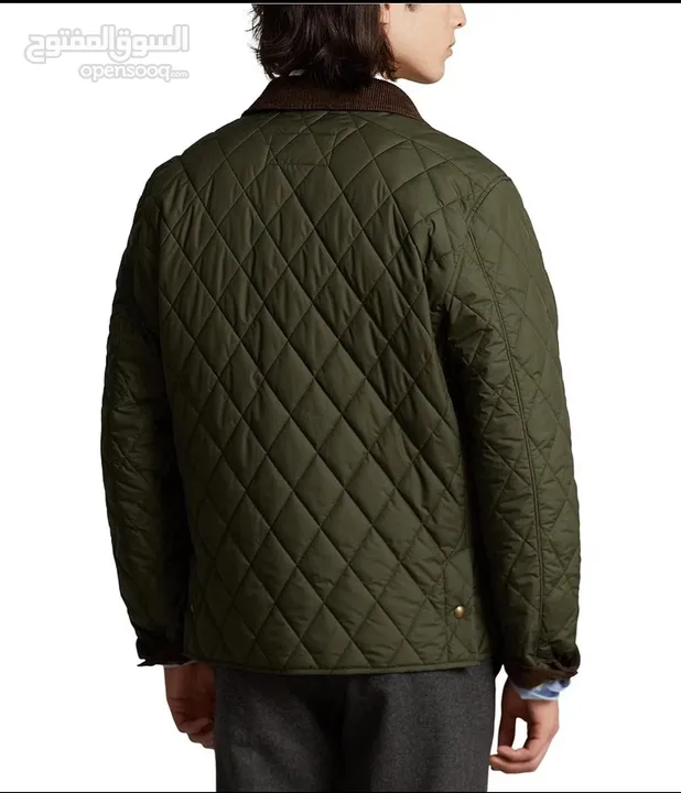 New Polo Ralph Quilted Beaton Jacket