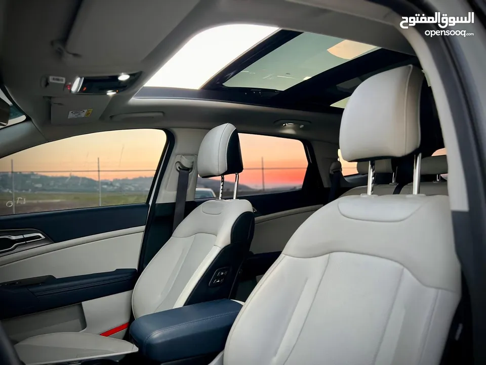 كايا سبورتاج  2022 فل الفل فتحة سقف  2x4 ///240Hp بنزين + كهرباء  ( Haybrid) 1600cc