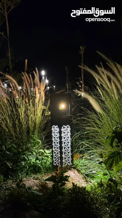 أعمدة إنارة ديكورية صناعة سعودية مودرن كلاسيك بولارد