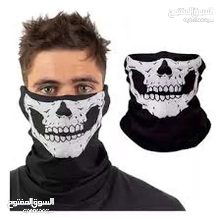 اقنعه وجه و راس  تخفي  و تلثم   قناع نص الوجه