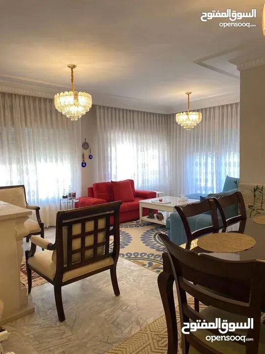 Furnished Apartment for Rent شقة  مفروشة  للايجار في عمان -منطقة الدوار السابع