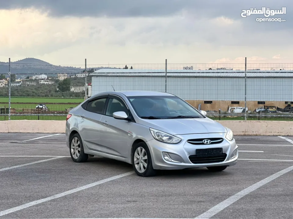 هونداي اكسنت ديزل 1600 اتوماتيك 7 غيار  2016