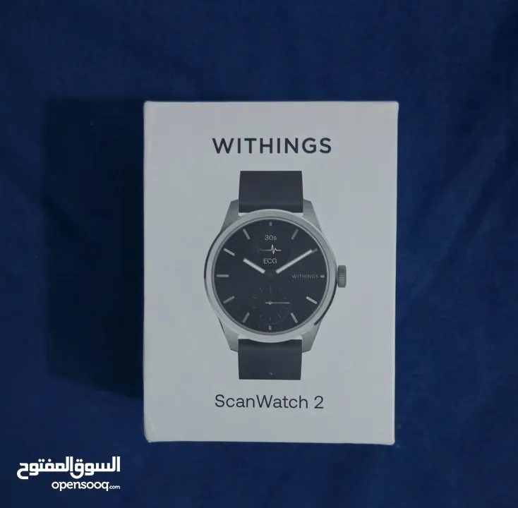 ساعة Withings ScanWatch 2 + سير Oyster Metal Link