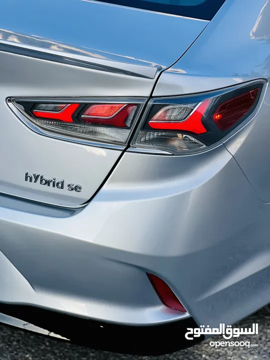 Sonata hybrid 2018 مالك واحد ممشى قليل جدا لم تعمل تطبيقات مستعجل جدا