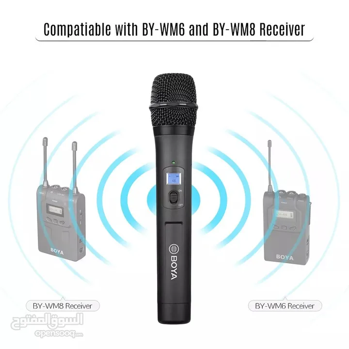 Boya BY-WHM8 Pro مايكروفون لا سلكي
