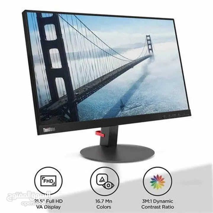 شاشة كمبيوتر lenovo للليع بحاله ممتازة