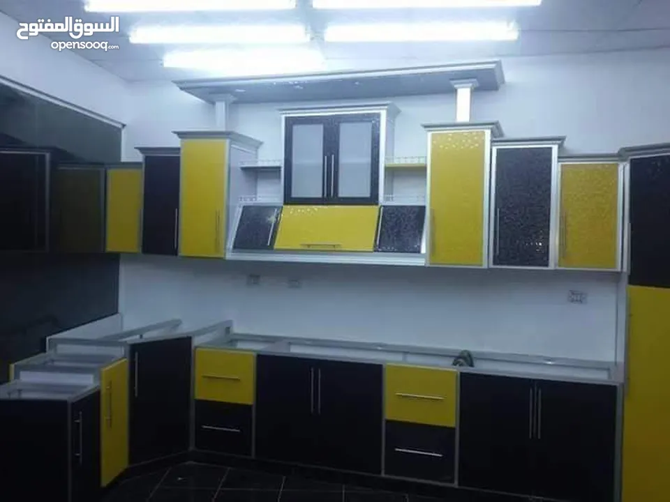 مشغل تفصيل مطابخ المنيوم