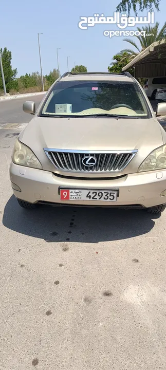 .ملكيه لغايه شهر 2/25 lexus rx 350 2007