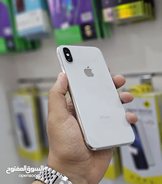 أقوى عرض : iPhone X 256gb هواتف بحالة الوكالة نظيفة جدا بدون اي شموخ أو ماشكل و بأقل سعر لا يفوتك