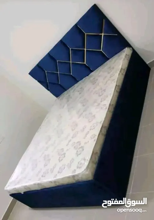 King size 180cm by 200cm Bed frame with mattress