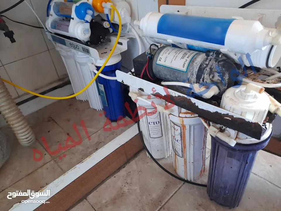 فلاتر ماء وقطع فلاتر