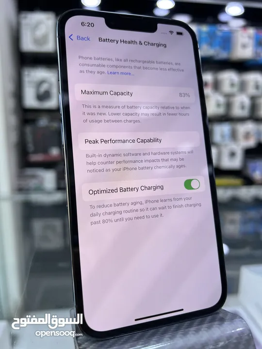 iPhone 13 Pro 256 GB ايفون 13 برو مستعمل استعمال بحالة ممتازة (مش مصلح او مغير اي قطعة) بطارية اصلية