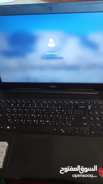 لابتوب  core i7 dell جيل ثامن  مستعمل بحاله جيده