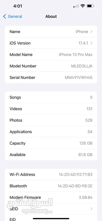 Iphone 13 pro max 128 GB