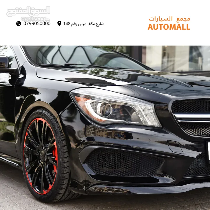 مرسيدس سي ال ايه AMG نايت بكج 2014 Mercedes CLA 45 AMG Edition One 4MATIC Night Package