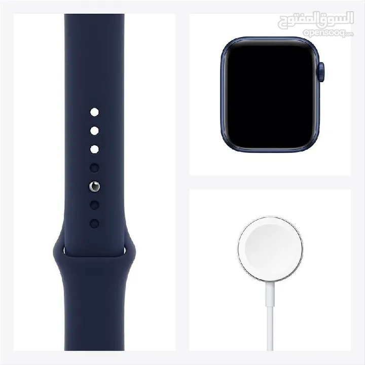 للبيع ساعة Apple Watch Series 6 اللون ازرق