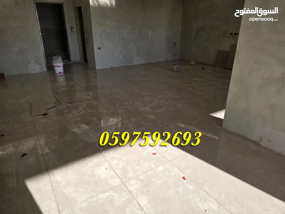 شقة فاخرة للبيع 195م+ بلكونة كبيرة لا يمكن التسكير عليها للبيع رام الله المصايف قرب المالية بالعالي