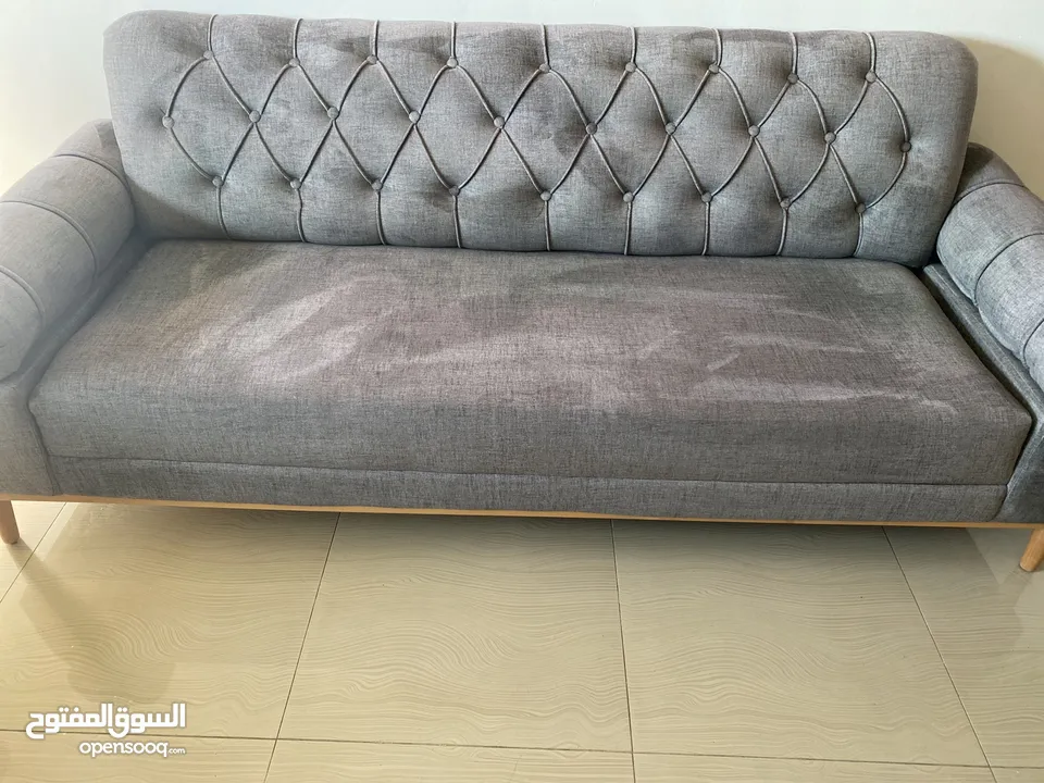 كنب 7 مقاعد لون سكني