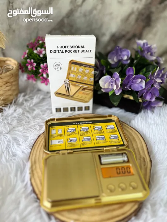 ميزان إلكتروني دقيق Fuzion 24K-200 مثالي لأصحاب الذهب و الاكسسوار تصميم رائع دقة عالية بسعررر حصررري