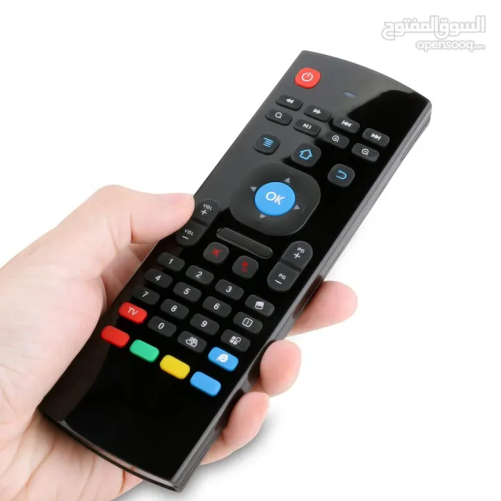 ريموت مع ماوس وكيبورد  للتلفاز والأجهزة الذكية. Air Fly Mouse Universal Remote with Keyboard