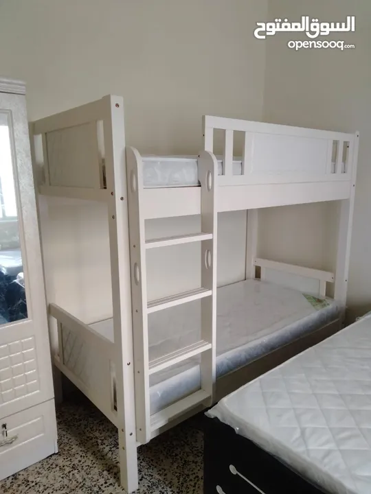 we have brand new wooden kids bunker bed Available