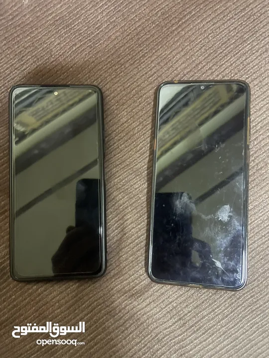 (اقرا الوصف)هاتفين شاومي ريدمي نوت 10برو و TCL وكااالة