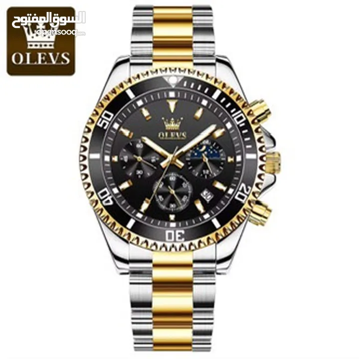 تخفيض 50% ساعه مميزه اصليه لعشاق الفخامه من ماركة olevs