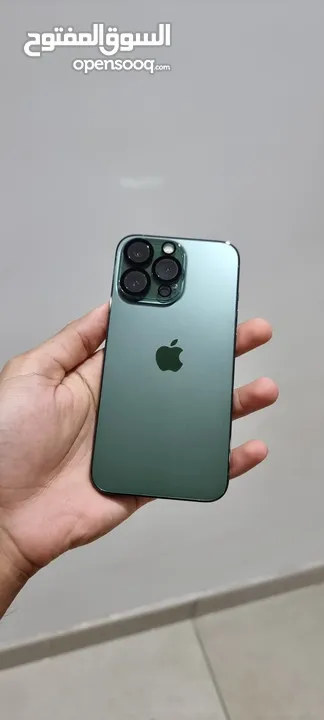 Iphone 13 pro alpine green mint condition