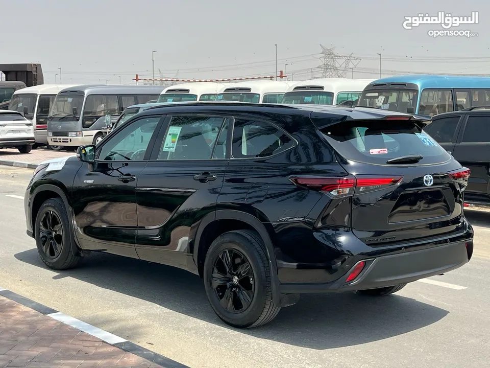 TOYOTA HIGHLANDER GLE 2.5L BLACK 2024 BLACK EDITION