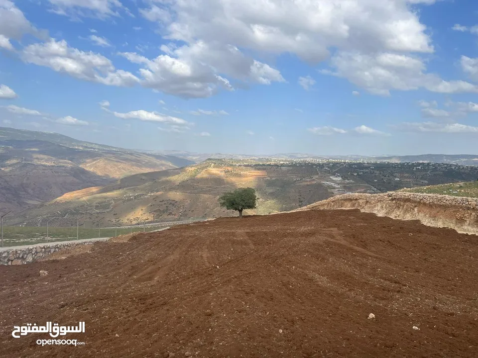 أرض مميزة للبيع الصبيحي 3.5 دونم على شارعين اطلالة رائعة منطقة فلل ومزارع واصل خدمات بسعر مميز