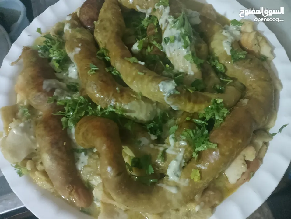 ام عدي للطبخات المنزليه كرش فوارغ روس طحل كبه ورق عنب منسف مسخن ششبرك شو مابخطر عبالك