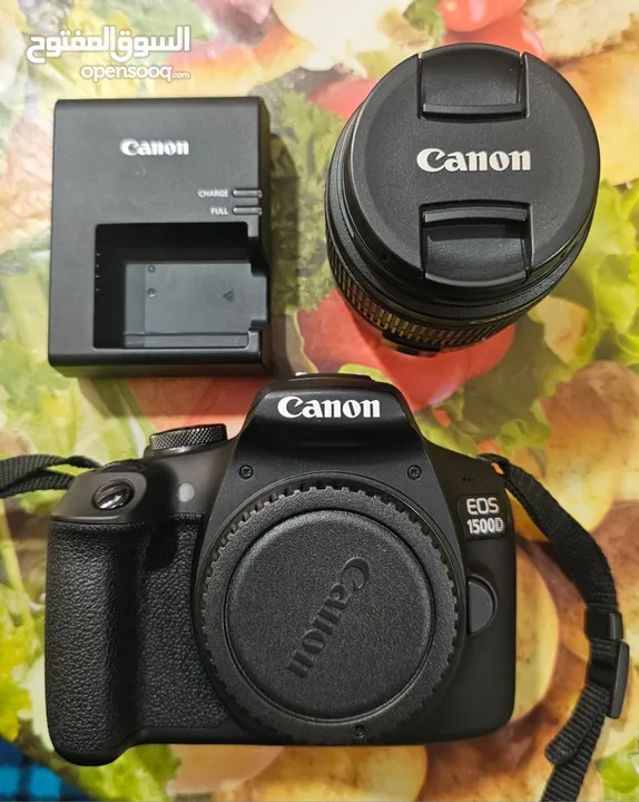 كاميرا كانون CANON CAMERA 1500D عدسه 18-55