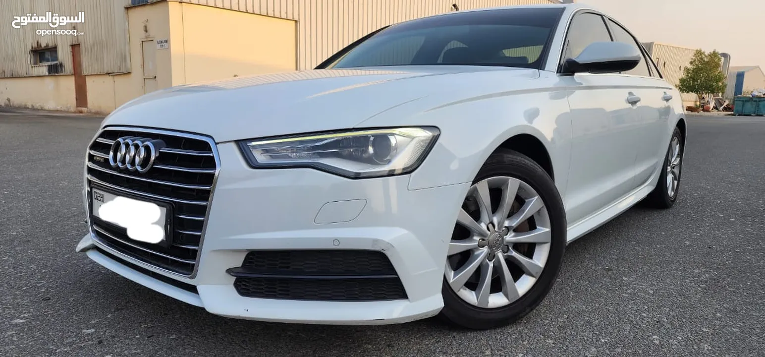 AUDI A6 2018 WHITE