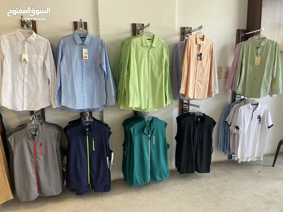 ملابس رجالي وستاتي للبيع